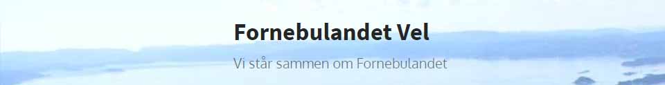 Logo Fornebulandet Vel Webside