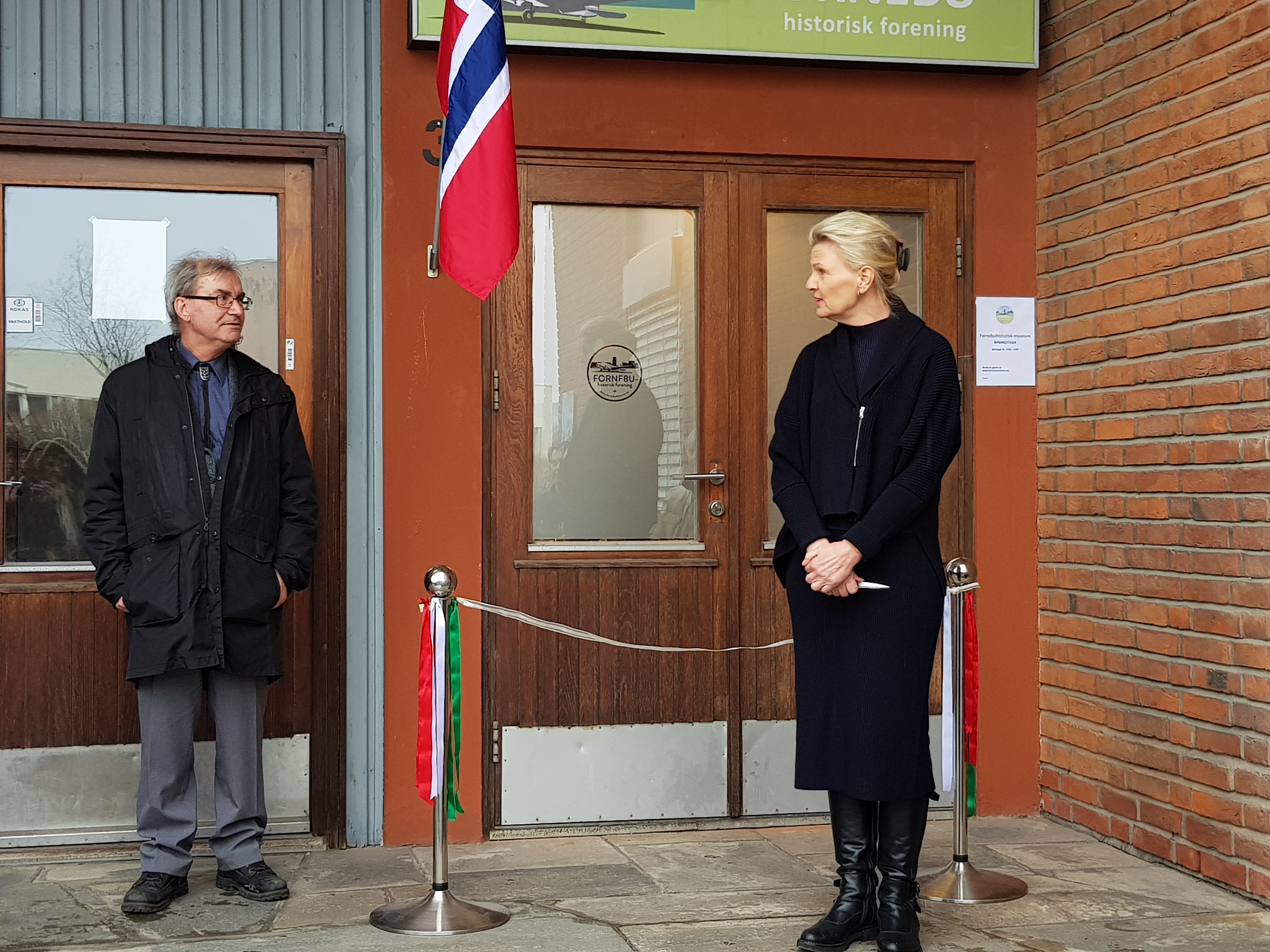 Bilde med Ole Johan Beck og Berit Inger Øen